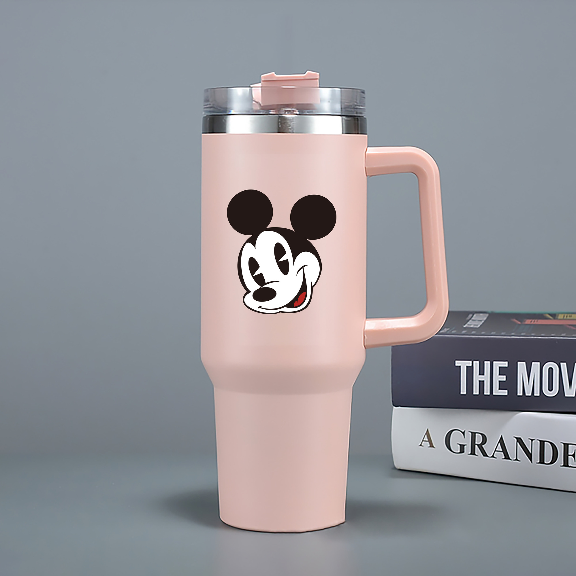 （画像用） ミッキーマウス Mickey Mouse 1200mL車用タンブラー（カラープリント）